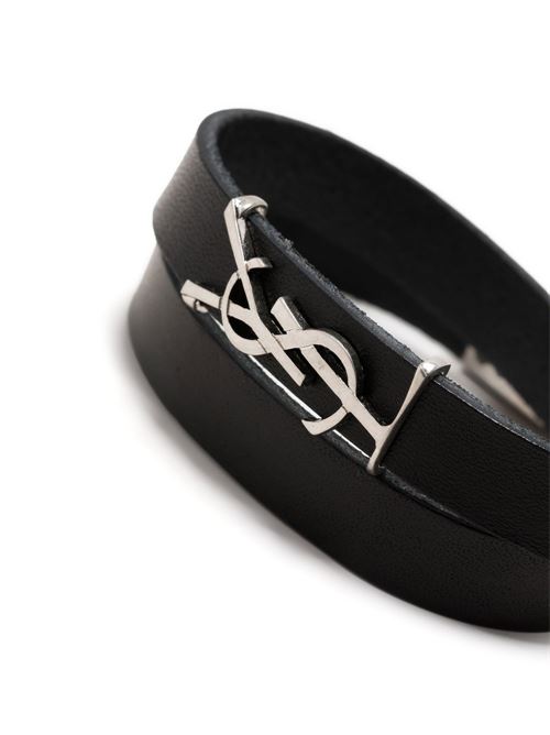 Bracciale in pelle SAINT LAURENT | 7087950IH0E1000